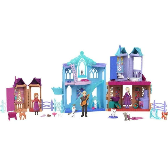 Disney Storytime Stackers Animals of Arendelle Gift Set [Includes 3 Mini Dolls, 3 Playsets & Accessories]