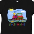 thumbnail image 4 of Inktastic I Love Trains Boys or Girls Toddler T-Shirt, 4 of 5