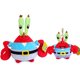 thumbnail image 3 of Juguetes de peluche de dibujos animados auténticos de Bob Esponja, Patricio, Calamardo, Eugene H. Krabs, Gary, Kawaii, regalo de cumpleaños, 3 of 5
