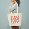 thumbnail image 3 of CafePress - Bunnies And Rabbit Food Tote Bag - Unisex Canvas Tote Bag, Beige, 1-Piece, 3 of 7