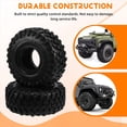thumbnail image 5 of 4 Neumáticos de Goma para de 120 mm y 1,9 Pulgadas para Coche RC Crawler para Axial SCX10 90046 AXI03007 TRX4 Redcat Gen8 de 1:10, 5 of 5