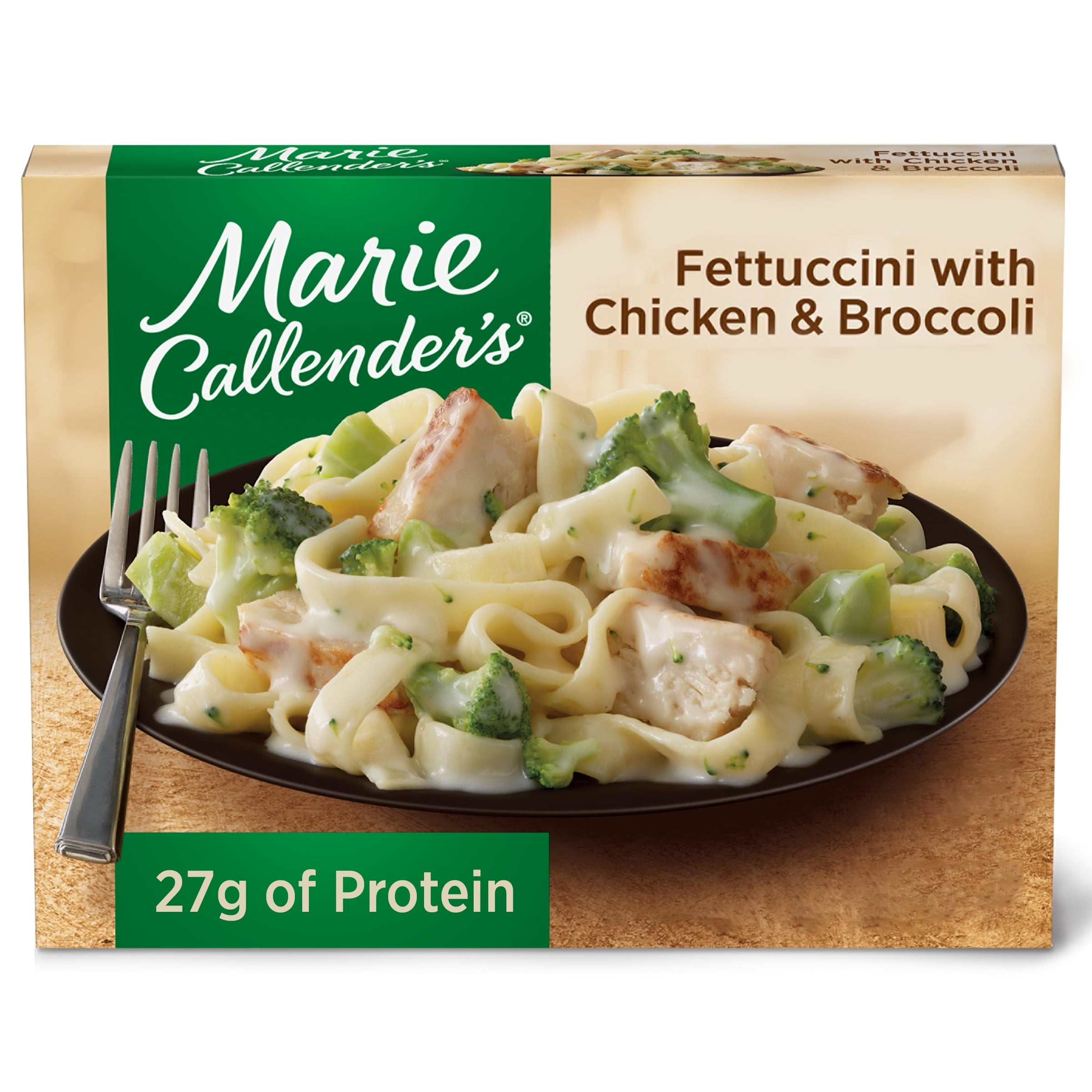 Marie Callender's Fettuccini with Chicken & Broccoli Frozen Dinner, 13 oz (Frozen)