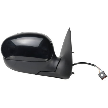 Will Not Fit Models - 61087F - Fit System Passenger Side Mirror for 98-03 Ford F150, 98-99 F250 LD Pick-Up, black, w/ PTM cover & turn signal, foldaway, Power (Will not fit on Crew Cab Models)