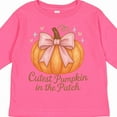 thumbnail image 4 of Inktastic Cutest Pumpkin in the Patch Halloween Boys or Girls Long Sleeve Toddler T-Shirt, 4 of 5