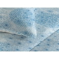 thumbnail image 3 of Ambesonne Floral Design Quilted Bedspread Set 3 Pcs, Asian Soft Sky Colors, Twin, Sea Blue and Pale Azure Blue, 3 of 4