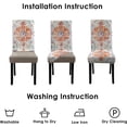 thumbnail image 5 of Dining Room Chair Covers Set of 4, Stretch Spandex Removable Washable Chair Slipcovers，Parsons Chair Slipcover for Dining Room, Restaurant, Kicthen, Hotel, 5 of 6