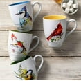 thumbnail image 4 of DEMDACO Dean Crouser Hummingbird Watercolor Green 16 Ounce Glossy Ceramic Stoneware Bird Mug with Easy Grip Handle, 4 of 4