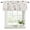 Beige, variant on 2 Pack Valances for Window, Brown Red Spring Floral Short Curtains for Kitchen Bedroom Living Room, Summer Flowers Botanical Elegant Rod Pocket Small Window Treatment Valance Drapes 42 x 12 Inch