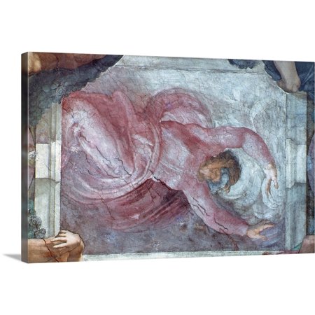 Great Big Canvas Sistine Chapel Ceiling God Dividing Light