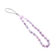 thumbnail image 5 of Adorno decorativo con cuentas para teléfono, correa, pulsera y colgante Púrpura, 5 of 9