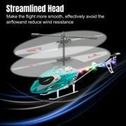 PayUSD Remote Control Helicopter Mini Gyroscope RC Helicopters LED Light for Indoor to Fly for Kids and Beginners, Blue
