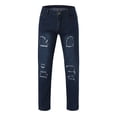 thumbnail image 4 of Ketyyh-chn99 Pants for Men Designer Fashion Mens Slim Fit Skinny Denim Jeans Blue,2XL, 4 of 5