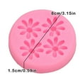 thumbnail image 4 of stanreset 4 Grid Flower Shape Cake Mold Silicone Portable Replacement DIY Decorative Non-stick Kitchen Bakery Mould Molding Tool, 4 of 6