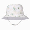 thumbnail image 2 of CAUYDY Kids Sun Hat 1-5T Toddler Girls Bucket Hats UV Protection Summer Beach Hat for 6 9 12 18 Months Infant Baby Cute Wide Brim Fishing Hat (Sizes S,Light Yellow), 2 of 6