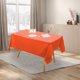 thumbnail image 4 of Red Disposable Solid Color Thick Tablecloth for Parties, Picnics, and Events (54x72 Inches, 137*183cm), No Wash, 4 of 6