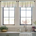 thumbnail image 3 of LALILO Kitchen Curtain Valance Beautiful Tribal With Rod Pocket Window Curtain 52"x 18" Set of 2, 3 of 7