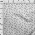 thumbnail image 3 of oneOone Tissu en Rayonne Gris Texte Matériel de Robe Tissu Imprimé Tissu au Mètre 56 Pouces de Large, 3 of 5