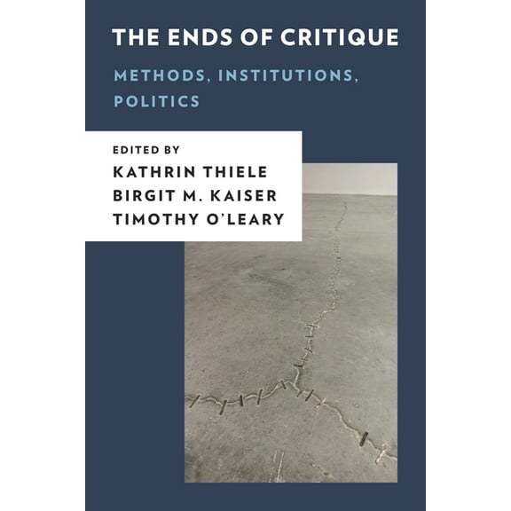 New Critical Humanities The Ends of Critique: Methods, Institutions, Politics, (Paperback)
