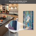 thumbnail image 5 of Yayeee Toggle Light Switch Wall Plate 1-Gang 4.5"x2.7" Home Decorative Outlet Cover, Blue Sea, 5 of 7