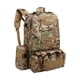 thumbnail image 1 of 1 mochila de camuflaje para exteriores, táctica, para acampar, unisex. Marrón camuflaje, 1 of 9