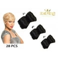 thumbnail image 3 of Sensationnel Empire 28 Pcs 3" , 4" , 5" 100% Human Hair Weave ( #1 Jet Black ), 3 of 4