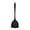 Black, variant on Honmine Semi Transparent Colored Silicone Spatula, Non Stick Chinese Wok Cooking Spoon, Stir Fry Shovel for Household Kitchen Utensils, Heat Resistant