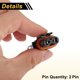 thumbnail image 5 of Conector de enchufe de faro hembra de 2 pines único para Fiat 500 2012-2017, 5 of 7