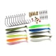 thumbnail image 4 of Kit De Aparejos De Pesca, Nitidez Continua Gancho De Pesca De Molienda Repetida Evita El Desacoplamiento De Peces 45 Piezas Para Agua Salada ANGGREK Fishing Tackle Kit, 4 of 8