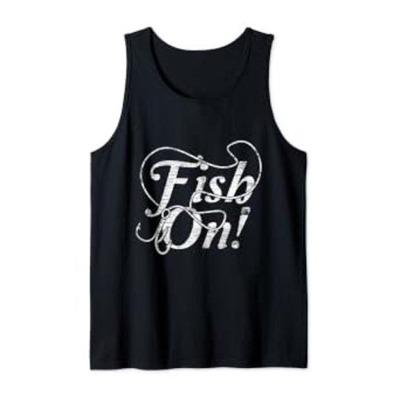 Fish On Tank Top Size S-3XL