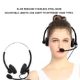 thumbnail image 1 of Akozon Noise Cancelling Customer Service Headphone Telephone Headphone For Computer Mobile Phone Tablet Smart Device, 1 of 8