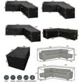 thumbnail image 4 of Corner Sofa Cover Waterproof Garden Furniture Set Cover Outdoor Sectional Furniture Cover, 4 of 4