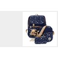 thumbnail image 4 of Womens Canvas Backpack Shoulder Bag School Travel Camping Satchel Rucksack, 4 of 5