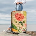 thumbnail image 4 of Wukai Vintage Bird Elastic Luggage Cover: Personalized Protection for Your Suitcase - Fits 19~29-inch, Washable & Durable Travel Companion-X-Large, 4 of 8