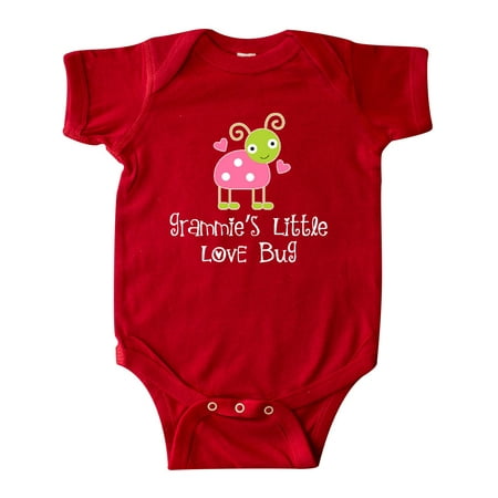 

Inktastic Grammie Valentines Day Ladybug girls Gift Baby Girl Bodysuit