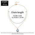 thumbnail image 3 of TIMIFIS Collier Mode Fleur Perle Collier pour Femmes Gril Merveilleux Cadeau de Collation des Grades - Été, 3 of 7