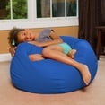 thumbnail image 4 of Posh Creations Bean Bag Chair, 3 ft, Royal Blue, 4 of 4