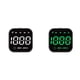 thumbnail image 3 of Sidaley Automóvil Head Up Display Desmontable Universal Digital Global Positioning Systems 0 Delay Overspeed Alarms Speedometer Trazadores de navegación Luz verde, 3 of 6