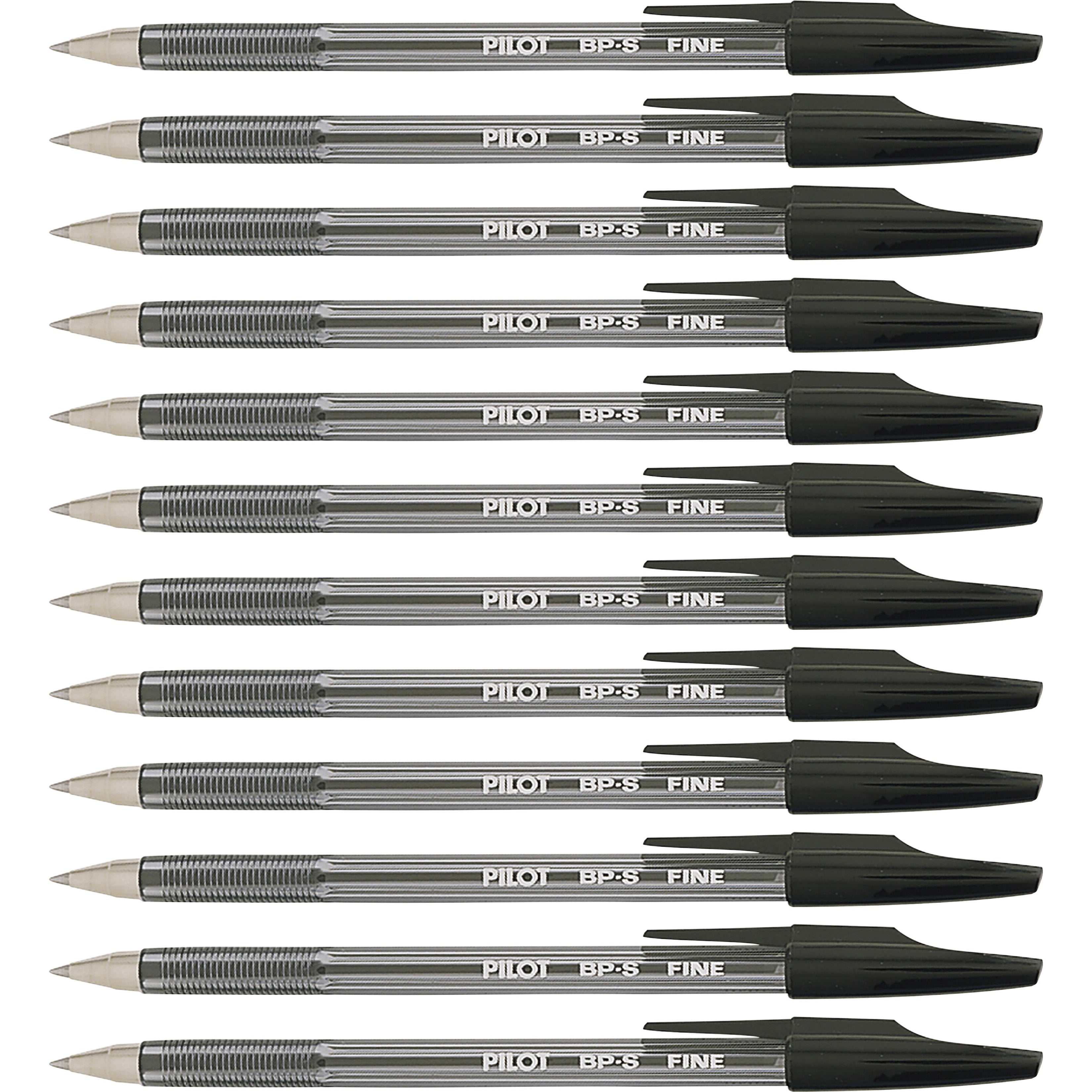 Pilot 35011 Better Ball Point Stick Pen Black Ink .7mm Dozen Pil35011 for sale online 