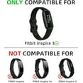 thumbnail image 6 of Tianle Compatible with Fitbit Inspire 3 Bands for Women Men, Sport Wristband Replacement Soft Silicone Straps for Fitbit Inspire 3 Fitness Tracker Women & Men(4 Pack,Small), 6 of 7