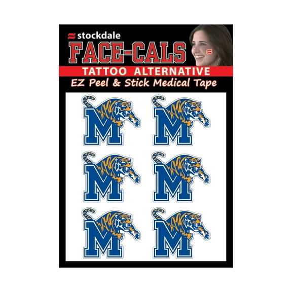 NCAA Memphis Tigers Prime 3" x 5" Mini Face Cal
