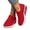 Red, variant on Willtoo Women Orthopedic Sneakers Walking Shoes,Mesh Breathable Arch Support Slip-on Light Air Cushion Orthopedic Sneakers Diabetic Shoes