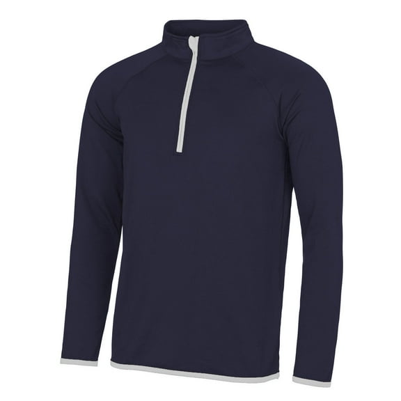 AWDis Just Cool Mens Half Zip Sweatshirt