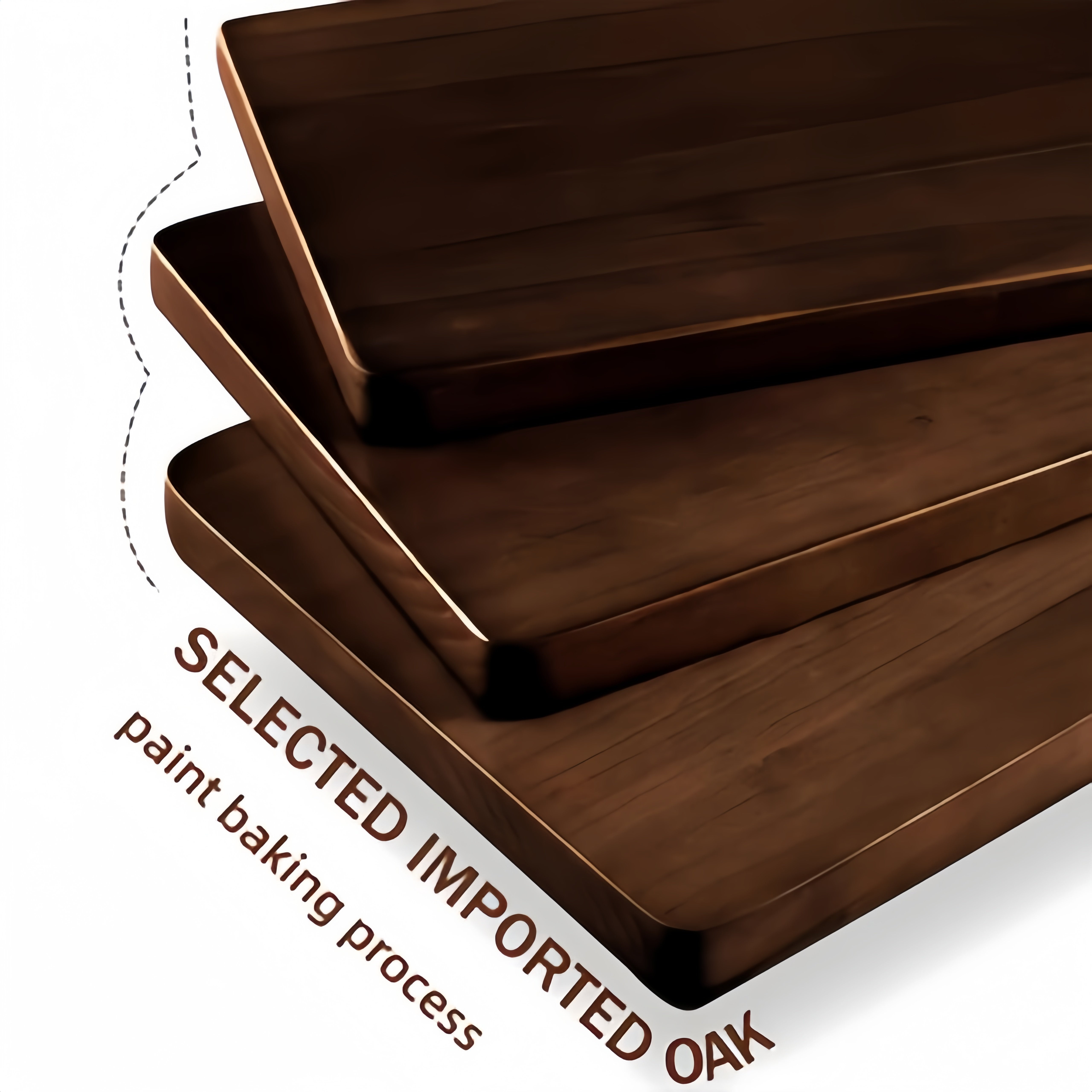 Triangle Glass Coffee Table for Living Room Side Table,with Irregular Wooden Base End Table,Mid-Century Modern Abstract End Table,for Study Room Office Hotel Balcony(35.8in, Wood-Brown)