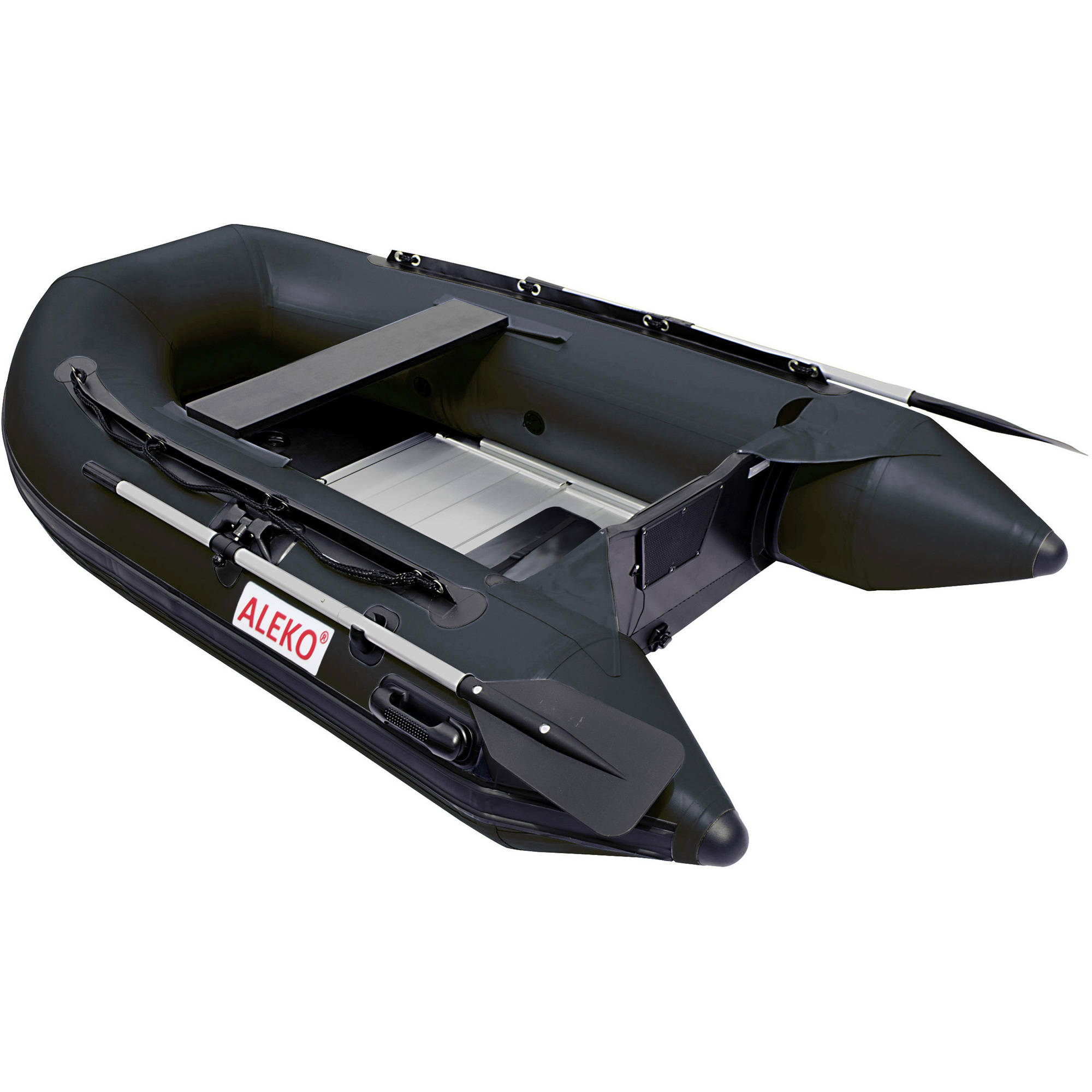 ALEKO 8.4 Feet Inflatable Boat with Aluminum Floor