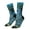 2 Black-2, variant on Cracked Earth Head Tree Crew Socks for Men & Women, Breathable Casual Athletic Ankle Socks