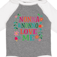thumbnail image 4 of Inktastic Nonna and Nonno Love Me Girls Long Sleeve Baby Bodysuit, 4 of 5