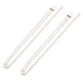 thumbnail image 4 of OULII Eyeglass Chains for Women 2Pcs Golden String Metal Retainer with Style, 4 of 6