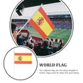 thumbnail image 2 of Shisuyan 50pcs Cheering Flag Football Handheld Mini Flag National Red Sticks Stick White Cheering Football Abs, 2 of 9
