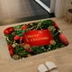 thumbnail image 5 of Alfombra rectangular roja de franela antideslizante con diseño de Papá Noel para dormitorio o sala de estar D, 5 of 8