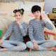 thumbnail image 1 of Conjunto de pijamas de algodón para niños y niñas, ropa de dormir de manga larga, para Navidad, 8-18 años, 1 of 4